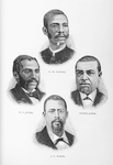G. W. Gayles, H. N. Jeter, Daniel Jones, J. T. White