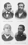 James H. Trotter, J. C. Corbin, G. W. Dupee, Allen Allensworth