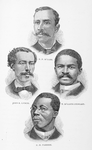 E. P. M'Cabe, John R. Lynch, T. M'Cants Stewart, C. H. Parrish