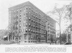 New Hotel Vincennes; On Vincennes Avenue and 36th Street is the New Vincennes Hotel, largest and most beautiful hostelry owned and operated by Negroes in the north.