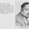 Wm. Edouard Scott; Artist and portrait painter, famous for his "Death of Crispus Attucks" and "Sherman's March to the Sea".