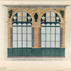 Facade de la boutique de Mr. Dufau, pharmacien, rue du Mont-Blanc, N. 34.
