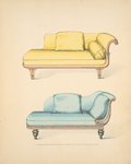 Couches with elliptic ends.