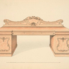 Sideboard, in the Elizabethan style.