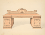 Sideboard, in the Elizabethan style.