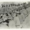 31st Division at Camp Wheeler, Mecou, Ga., at mess, corned in field kitchens, 2-5-1918