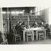 Reading room of camp library, Camp Lewis, Wash. (12-1917)