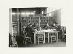 Reading room of camp library, Camp Lewis, Wash. (12-1917)