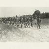 Reserve officers training camp, Camp Lee, Virginia. Students of the R.O.T.C. marching in close order.