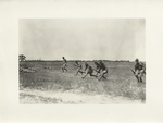 Reserve officers training camp, Camp Lee, Virginia. Students of the R.O.T.C. advancing in skirmish line.