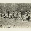 Members [?] inspecting men and rifle range