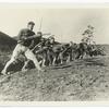Bayonet charge out of a trench