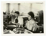 Women workers in a munition plant