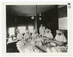 Liberty Bell Chapter, D.A.R., preparing surgical dressings, Allentown, Penn. [Pennsylvania] (1918)