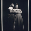 Dooley Wilson and Ethel Waters in the stage production Cabin in the Sky
