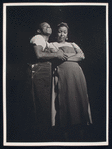 Dooley Wilson and Ethel Waters in the stage production Cabin in the Sky