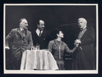 Martin Wolfson, Michael Vale, Brenda Lewis, and Theodore Bikel in the stage production Café Crown