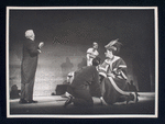 Theodore Bikel (left) in the stage production Café Crown