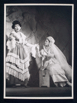 Brenda Lewis and unidentified actress in the stage production Café Crown