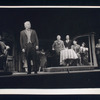 Alan Alda, Theodore Bikel, Martin Wolfson, Michael Vale, and Brenda Lewis in the stage production Café Crown