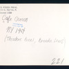 Theodore Bikel and Brenda Lewis in the stage production Café Crown