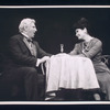 Theodore Bikel and Brenda Lewis in the stage production Café Crown