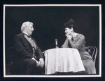 Theodore Bikel and Brenda Lewis in the stage production Café Crown