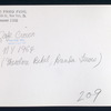 Theodore Bikel and Brenda Lewis in the stage production Café Crown