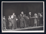 Brenda Lewis, Theodore Bikel, Sam Leven, and Monte Amundsen in the stage production Café Crown