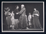 Monte Amundsen, Tommy Rall, Theodore Bikel, and Brenda Lewis in the stage production Cafe Crown