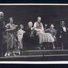Martin Wolfson, Brenda Lewis, Francine Beers, Theodore Bikel, and Sam Levene in the stage production Café Crown