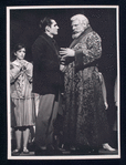 Tommy Rall and Theodore Bikel in the stage production Café Crown