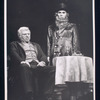 Theodore Bikel and Tommy Rall in the stage production Café Crown