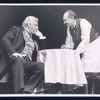 Theodore Bikel and Sam Levene in the stage production Café Crown