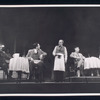 Martin Wolfson, Alan Alda, and Sam Levene in the stage production Café Crown