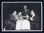 Scene from the stage production Café Crown