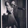 Francine Beers and Martin Wolfson in the stage production Café Crown