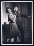 Francine Beers and Martin Wolfson in the stage production Café Crown