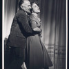Martin Wolfson and Francine Beers in the stage production Café Crown