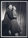Martin Wolfson and Francine Beers in the stage production Café Crown