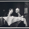 Sam Jaffe and Morris Carnovsky in the stage production Café Crown