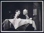 Sam Jaffe and Morris Carnovsky in the stage production Café Crown