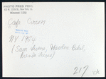 Sam Levene, Theodore Bikel, and Brenda Lewis in the stage production Café Crown