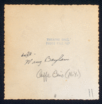 Caffe Cino. Mary Boylan (left) and unidentified woman