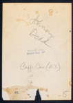 Caffe Cino. Johnny Dodd