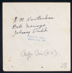 Caffe Cino. H.M. Koutoukas, Bob Savage and Johnny Dodd
