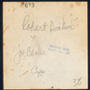 Husband and daughter of Gwen Smiley, Robert Dahdah [center] and Joe Cino [at right] at Caffe Cino