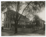 Mall Street House, the Home of Hawthorne, 1847-50. (From Essex Inst.)