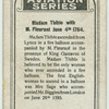 Madame Thible with M. Fourent June 4th, 1784.