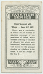 Degen's ascent with wings - June 10th, 1812.